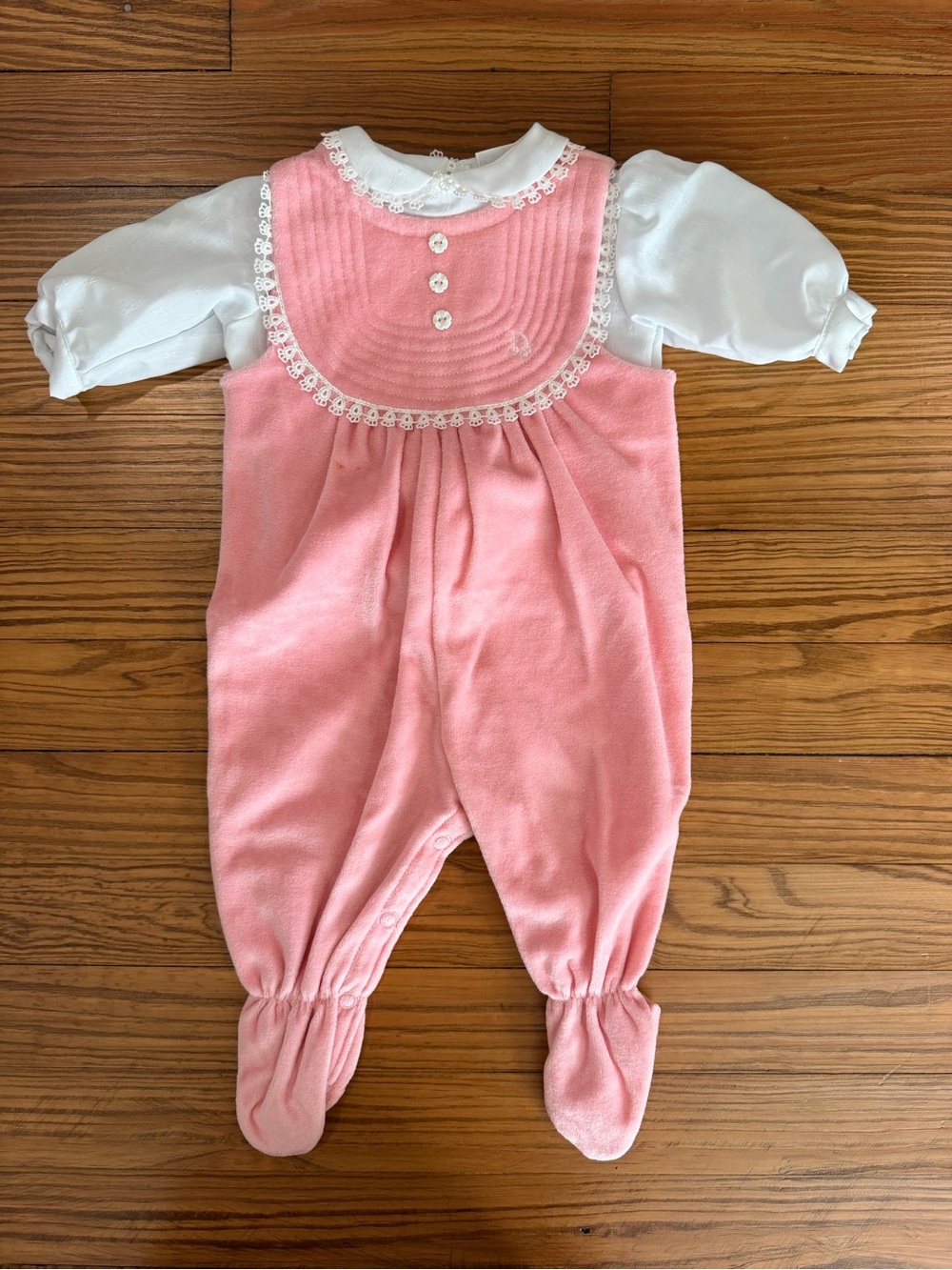 Vintage Baby Dior outfit size 3 months